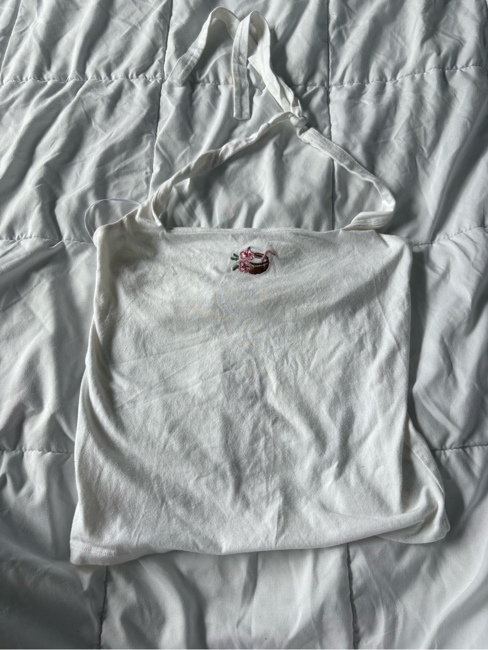 Hollister Coconut Halter Tank Top